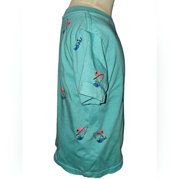 Ralph Lauren Toddler Boys Flamingo Print Cotton Jersey T-Shirt Sz 2T EUC - Picture 2 of 8